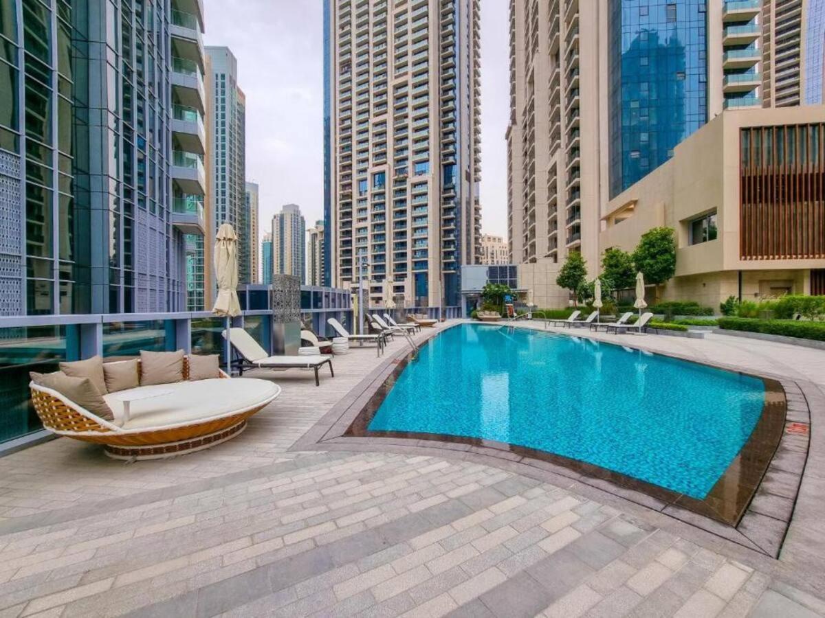 White Sage - Modern And Unique Apartment With Fountain Views Dubai Eksteriør bilde